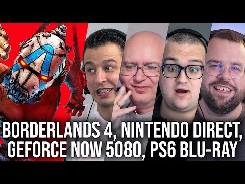 DF Direct Weekly #231: Borderlands 4 Perf Issues, Nintendo Direct, PS6 BD Drive, GeForce Now 5080!
