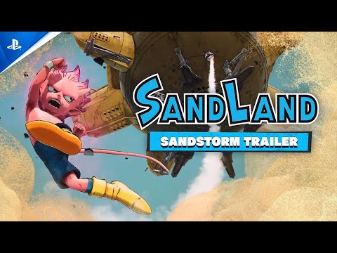 Sand Land - Sandstorm Trailer | PS5 &amp; PS4 Games