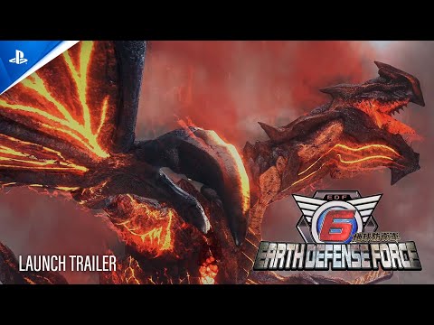 Earth Defense Force 6 - Launch Trailer | PS5 &amp; PS4 Games
