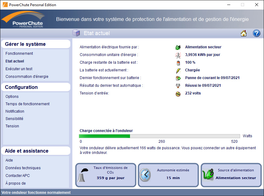 BE850G2 Powerchute