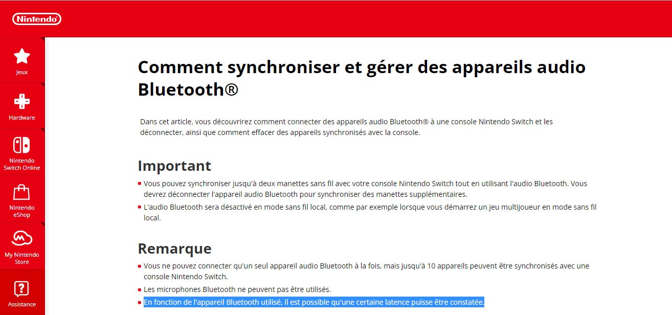 Nintendo Switch : comment connecter un casque ou des écouteurs Bluetooth -  Numerama