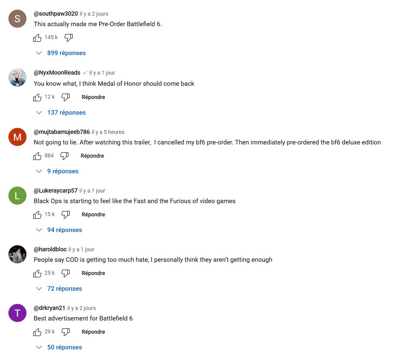 Commentaires Black Ops 7