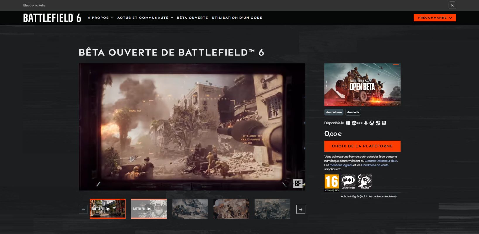 Download Beta Battlefield 6